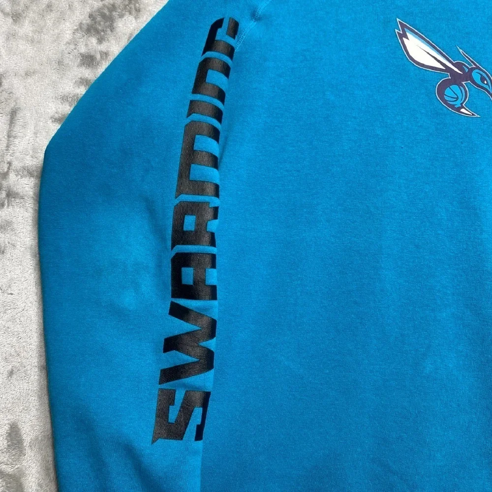 Nike Jordan Charlotte Hornets Sweatshirt M‎ Crewneck Pullover Jumpman